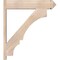 Ekena Millwork Balboa Arts & Crafts Smooth Outlooker, Douglas Fir, 7 1/2"W x 34"D x 38"H OUT08X34X38BOA03SDF - alternate 2
